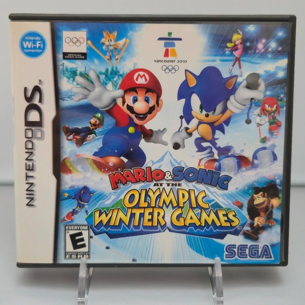 Mario & Sonic at the Olympic Winter Games - Nintendo DS - Complete CIB Tested